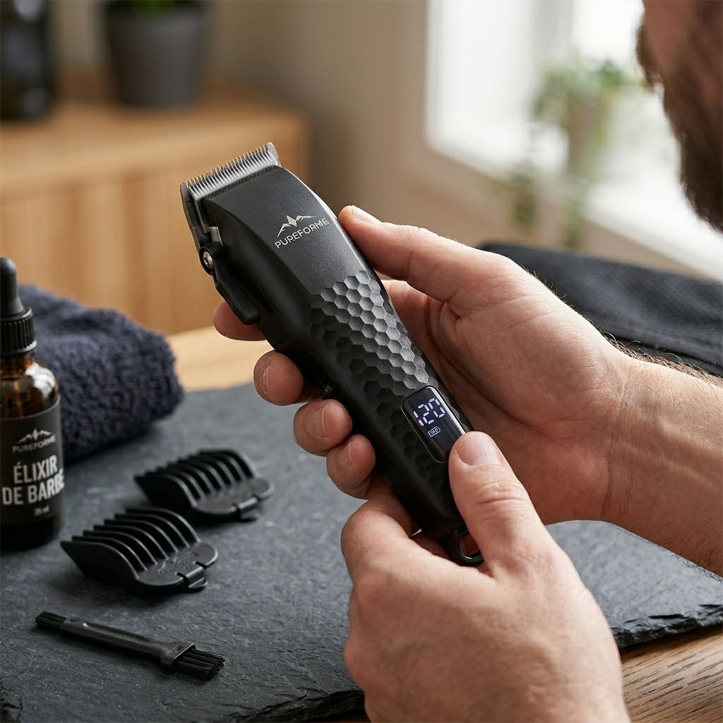 PureForme – Kit Tondeuse Barbe & Cheveux