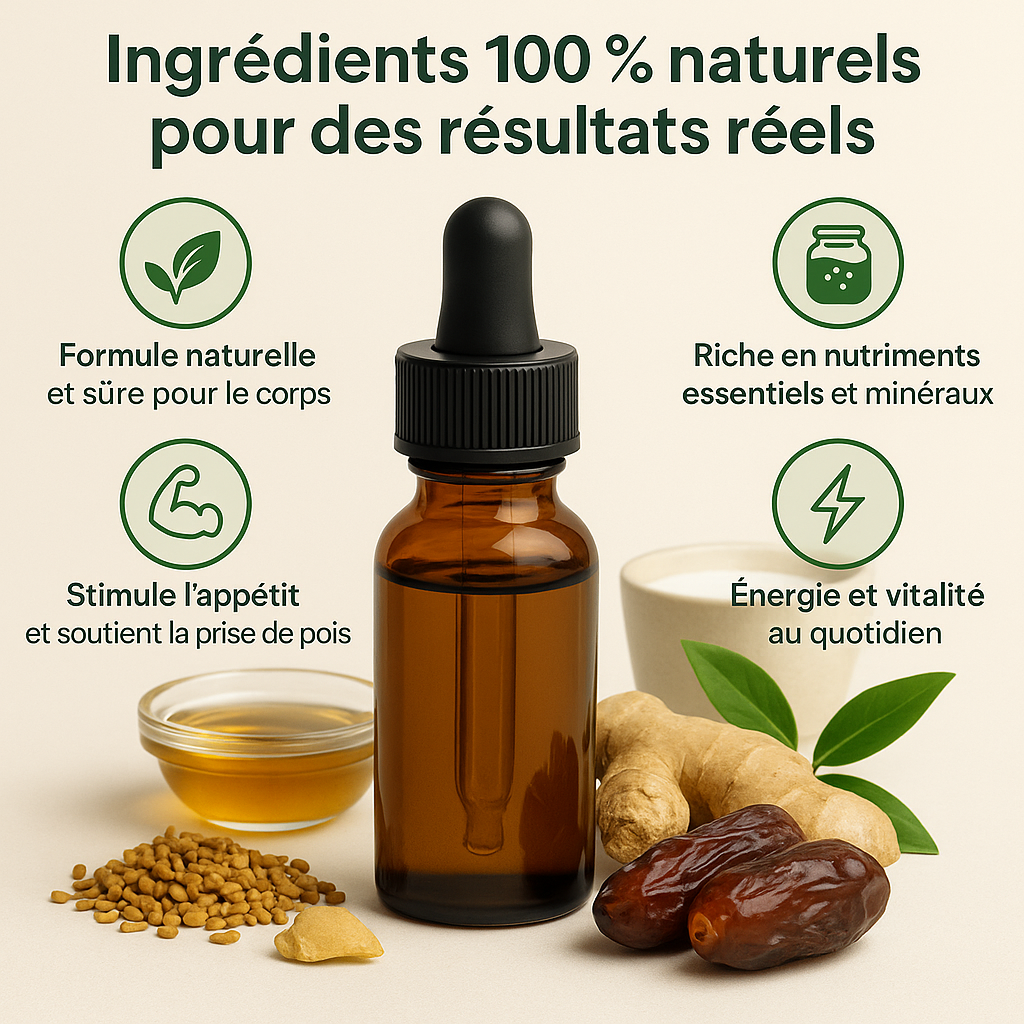 PureForme - Sirop d’Appétit au fenugrec