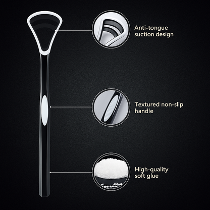 PureForme – Gratte-Langue en Acier Inoxydable