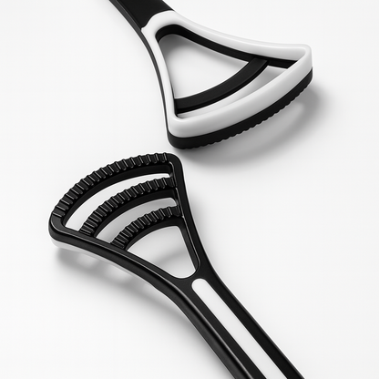 PureForme – Gratte-Langue en Acier Inoxydable