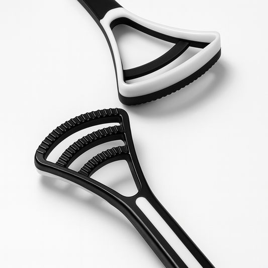 PureForme – Gratte-Langue en Acier Inoxydable