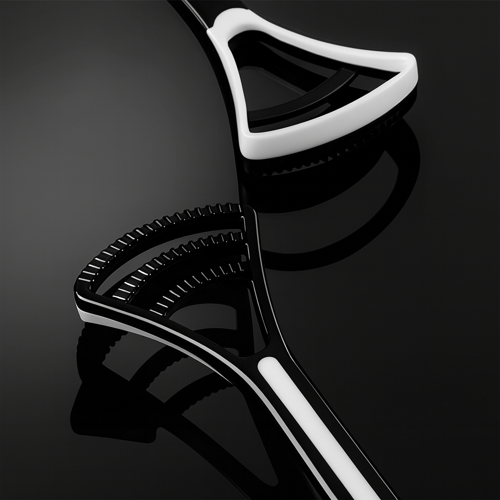 PureForme – Gratte-Langue en Acier Inoxydable